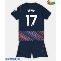 Tottenham Hotspur Savio #17 Bortedraktsett Barn 2026-27 Kortermet (+ Korte bukser)